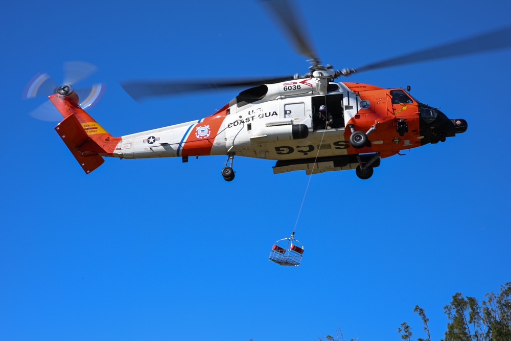 Coast Guard Air Station Clearwater conducts training