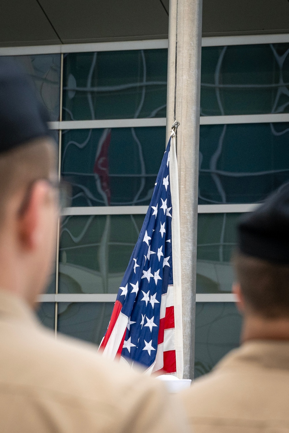 Armed Forces and National Police Week (AFNPW) Flag Raising Ceremony - Image 4 of 11