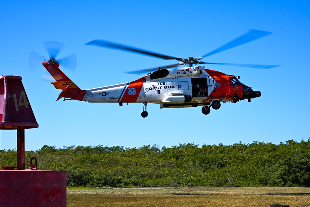 Coast Guard Air Station Clearwater conducts training