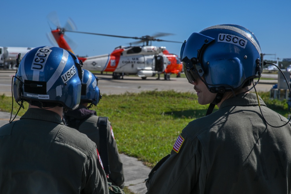 Coast Guard Air Station Clearwater conducts training