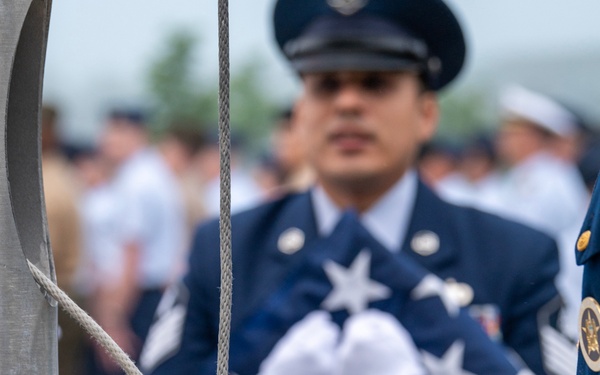 Armed Forces and National Police Week (AFNPW) Flag Raising Ceremony - Image 3 of 11