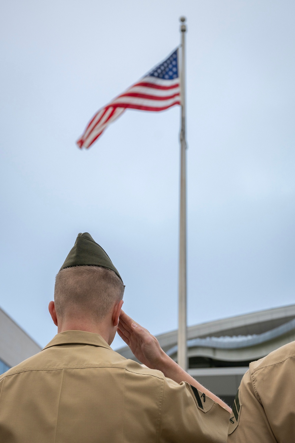 Armed Forces and National Police Week (AFNPW) Flag Raising Ceremony - Image 8 of 11