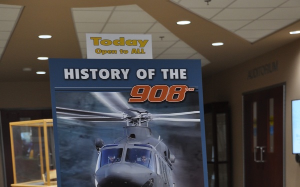 908th displays history with AU Library exhibit