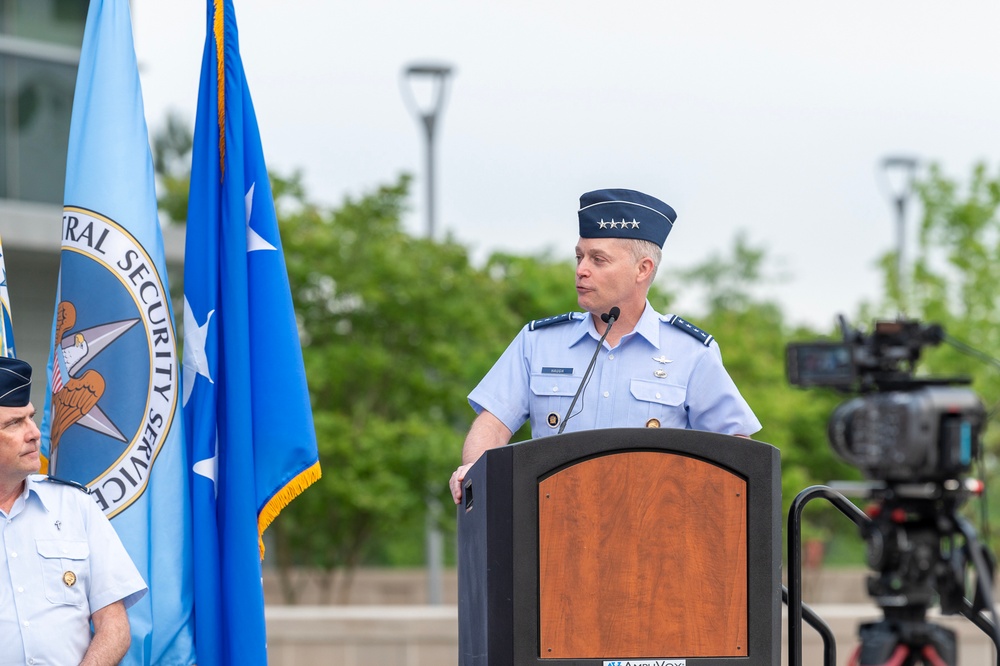 Armed Forces and National Police Week (AFNPW) Flag Raising Ceremony -  Image 10 of 11