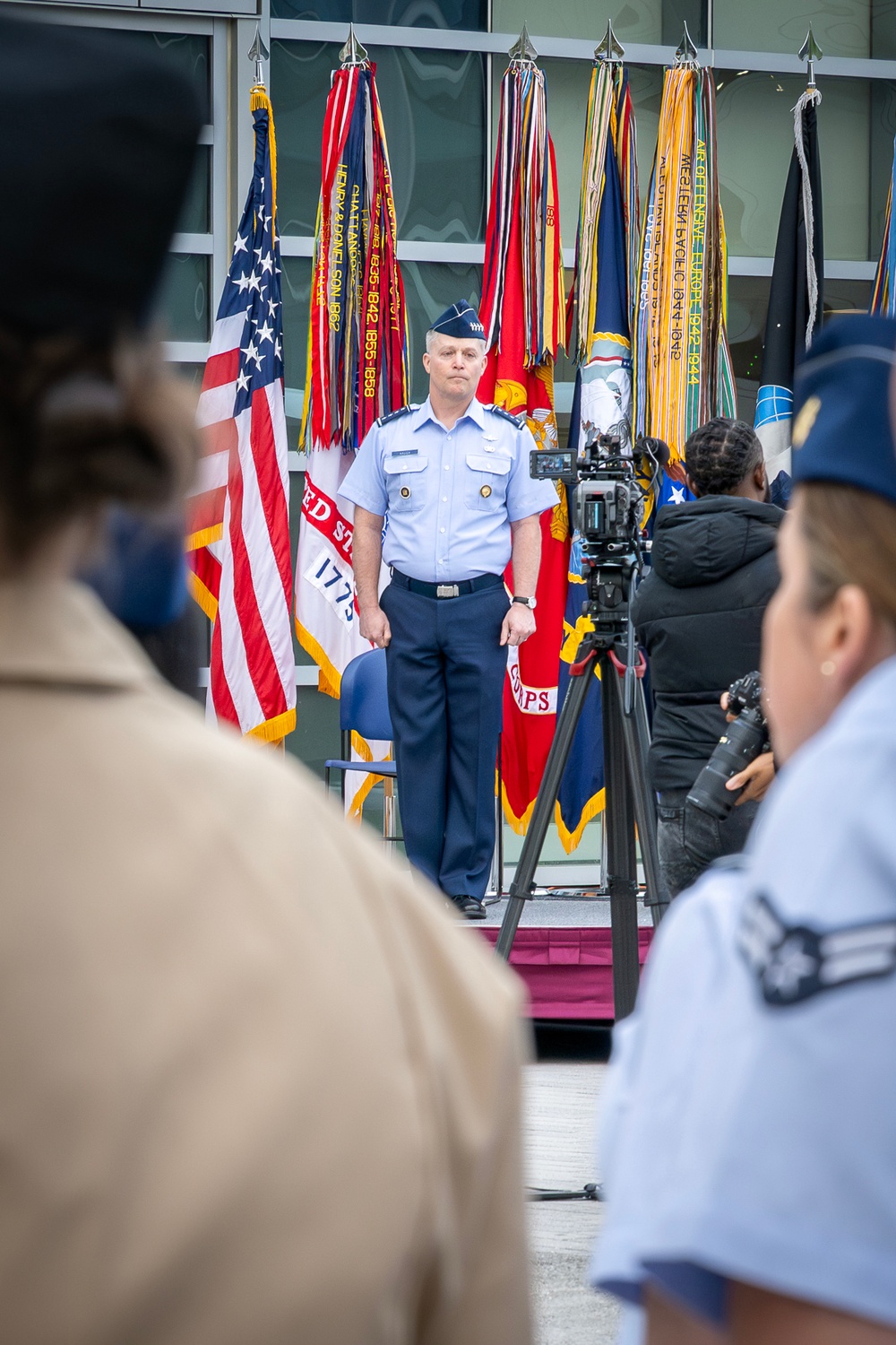 Armed Forces and National Police Week (AFNPW) Flag Raising Ceremony - Image 9 of 11