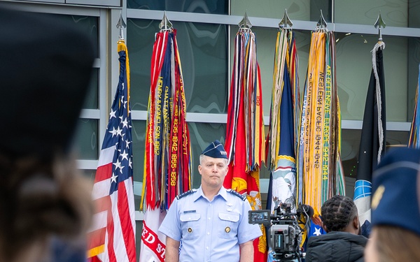 Armed Forces and National Police Week (AFNPW) Flag Raising Ceremony - Image 9 of 11