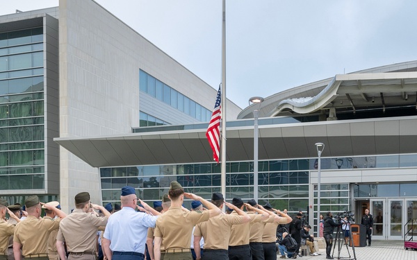 Armed Forces and National Police Week (AFNPW) Flag Raising Ceremony - Image 7 of 11