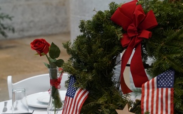 OHNG members support 2024 Wreaths Across America ceremony at Statehouse