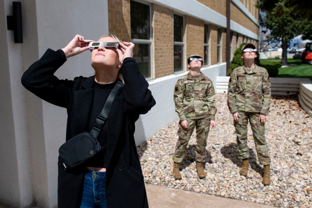 Solar Eclipse at Hill Air Force Base