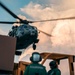 Replenishment-at-Sea aboard the USS Theodore Roosevelt