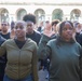 Houston MEPS mass oath of enlistment ceremony