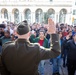 Houston MEPS mass oath of enlistment ceremony