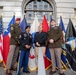 Houston MEPS mass oath of enlistment ceremony