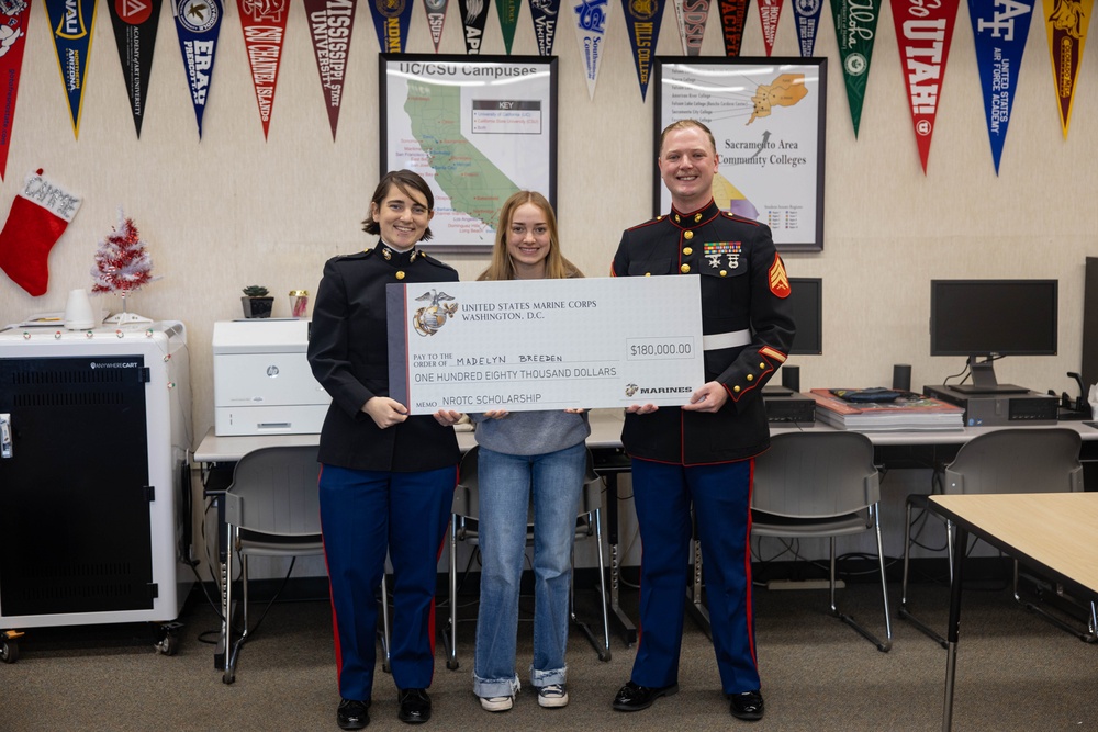 NROTC Scholarship Recipient: Madelyn Breeden