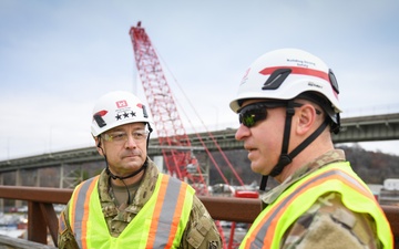 USACE Chief of Engineers visits Chickamauga Lock Replacement Project