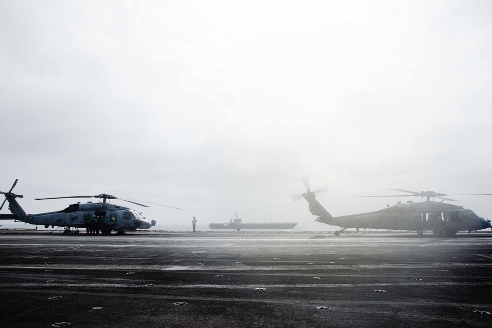 USS Theodore Roosevelt Ammo Offload