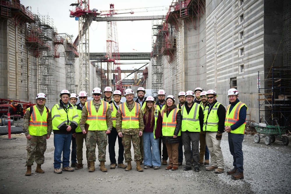 USACE Chief of Engineers visits Chickamauga Lock Replacement Project