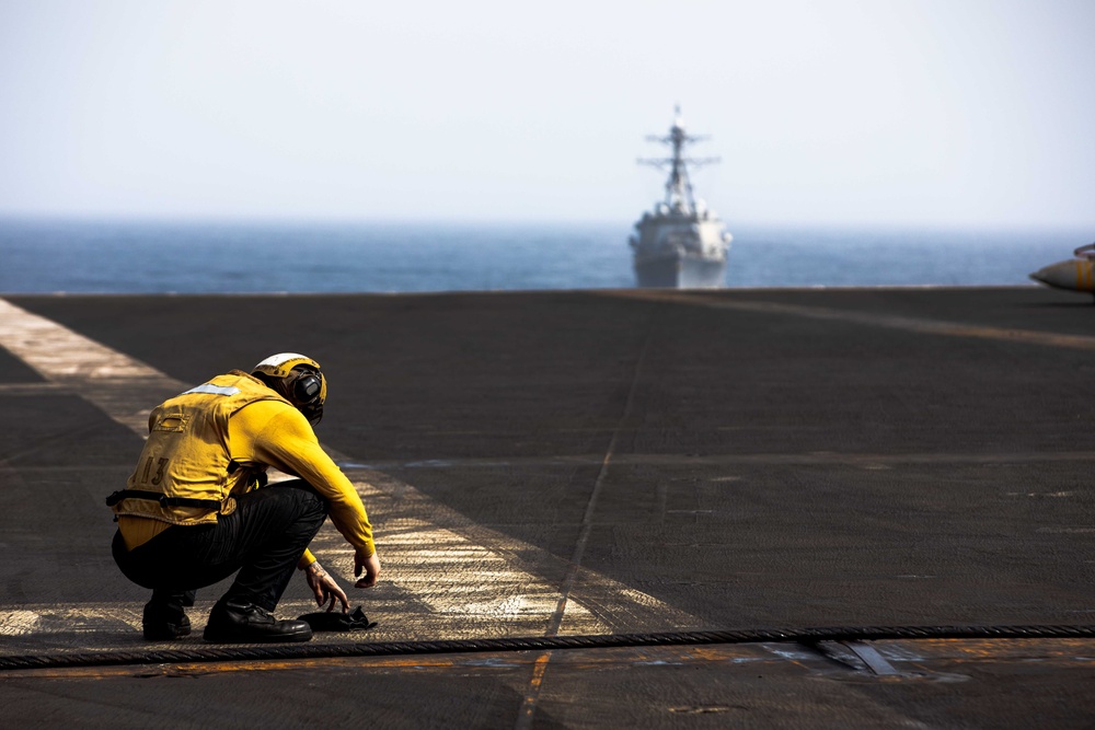 USS Theodore Roosevelt Ammo Offload