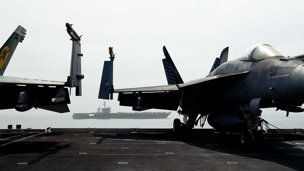 USS Theodore Roosevelt Ammo Offload