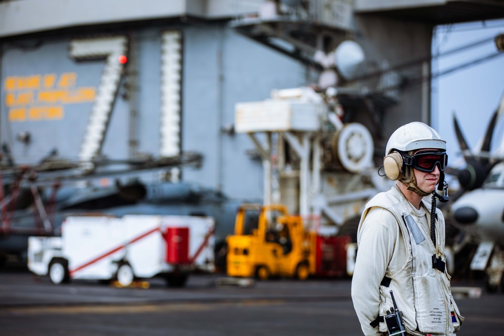 USS Theodore Roosevelt Ammo Offload