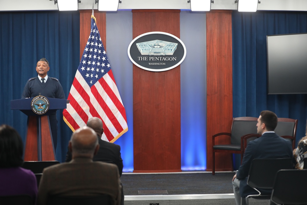 Maj. Melissa L. Heintz, 113th Wing, DCANG Public Affairs Chief promotion ceremony