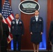 Maj. Melissa L. Heintz, 113th Wing, DCANG Public Affairs Chief promotion ceremony