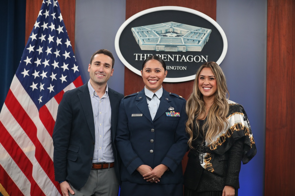 Maj. Melissa L. Heintz, 113th Wing, DCANG Public Affairs Chief promotion ceremony