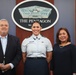 Maj. Melissa L. Heintz, 113th Wing, DCANG Public Affairs Chief promotion ceremony