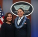 Maj. Melissa L. Heintz, 113th Wing, DCANG Public Affairs Chief promotion ceremony