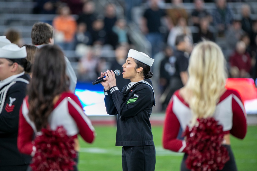 DVIDS Images Tripoli Performs Color Guard and National Anthem at