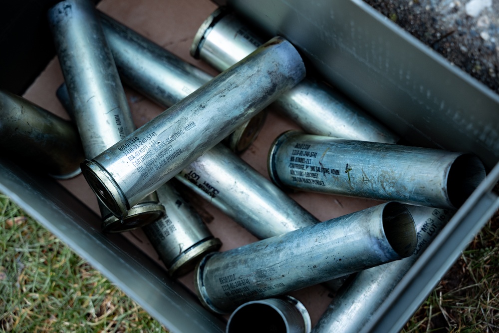 Coast Guard Academy ceremonial cannon