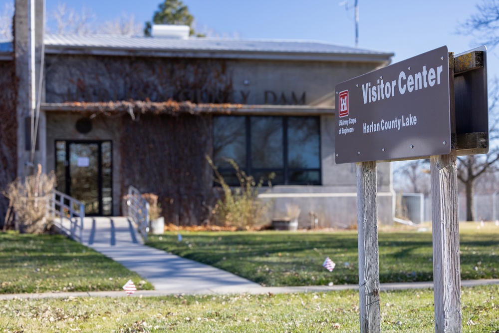 Visitor center welcomes guests at Harlan County Lake