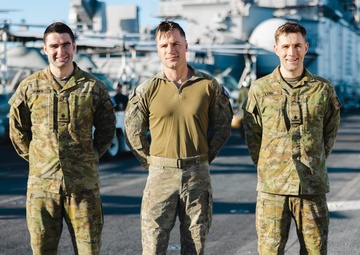 Aussies Aboard: Three Australian Soldiers Deploy with the 15th MEU