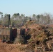 Hurricane Helene Recovery: Temporary Debris Management Site in Montgomery County, Georgia.