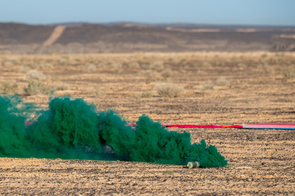 Pararescuemen Perform an Isolated Personnel Recovery Exercise
