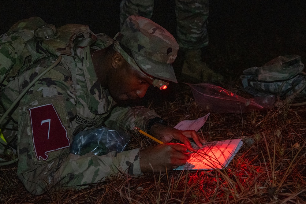 Alabama Guardsmen compete in Day 3 of Best Warrior Competition