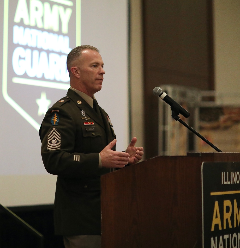 Illinois Army National Guard Recruiting and Retention Battalion Celebrates 2024 Accomplishments