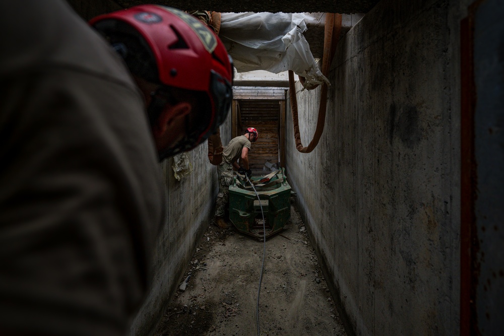 911th Technical Rescue Engineer Company Competes in Rescue Challenge 2024