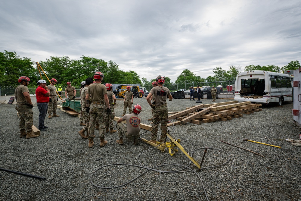 911th Technical Rescue Engineer Company Competes in Rescue Challenge 2024