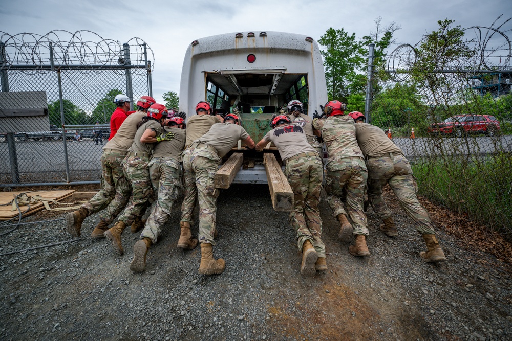 911th Technical Rescue Engineer Company Competes in Rescue Challenge 2024