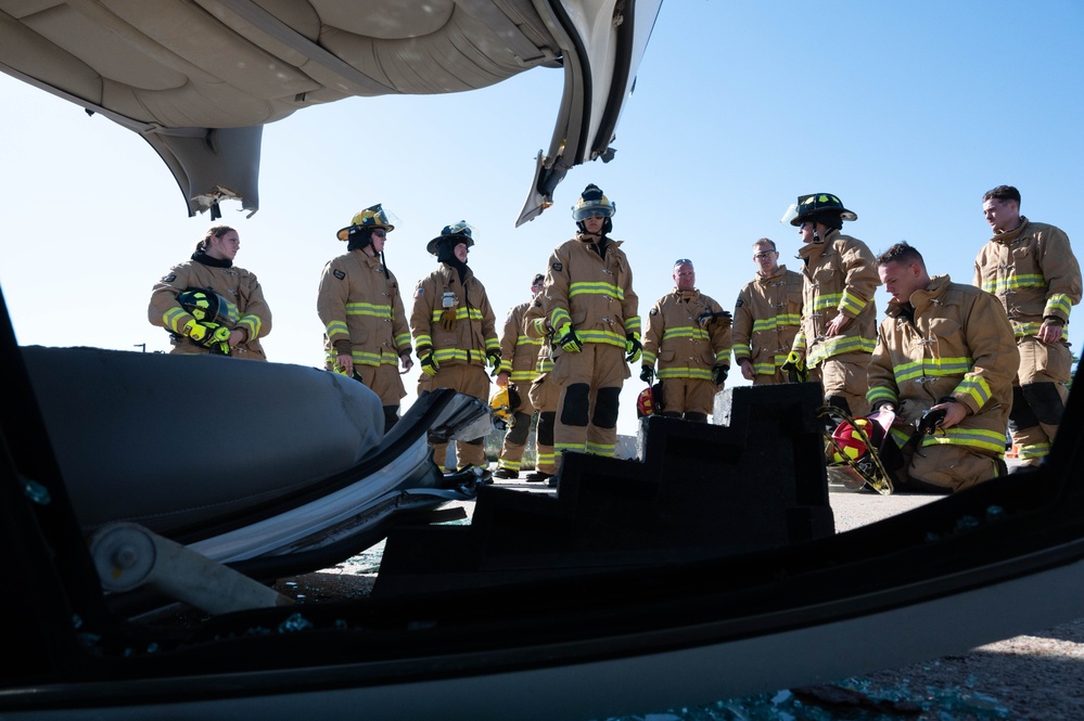 155th Firefigthers train on life saving measures