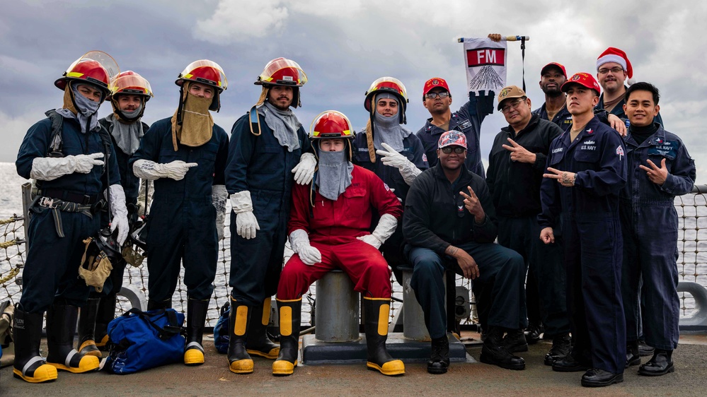 USS Higgins Conducts Training Drills