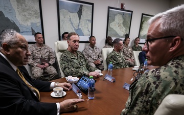 Secretary of the Navy visits Task Force 51/5