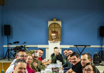 56th SBCT celebrates Hanukkah with cookies and latkes