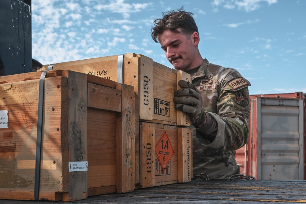 386th EMXS munitions flight keeps mission locked and loaded