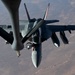 U.S. Navy EA/18 Growlers conduct combat patrols over CENTCOM AOR