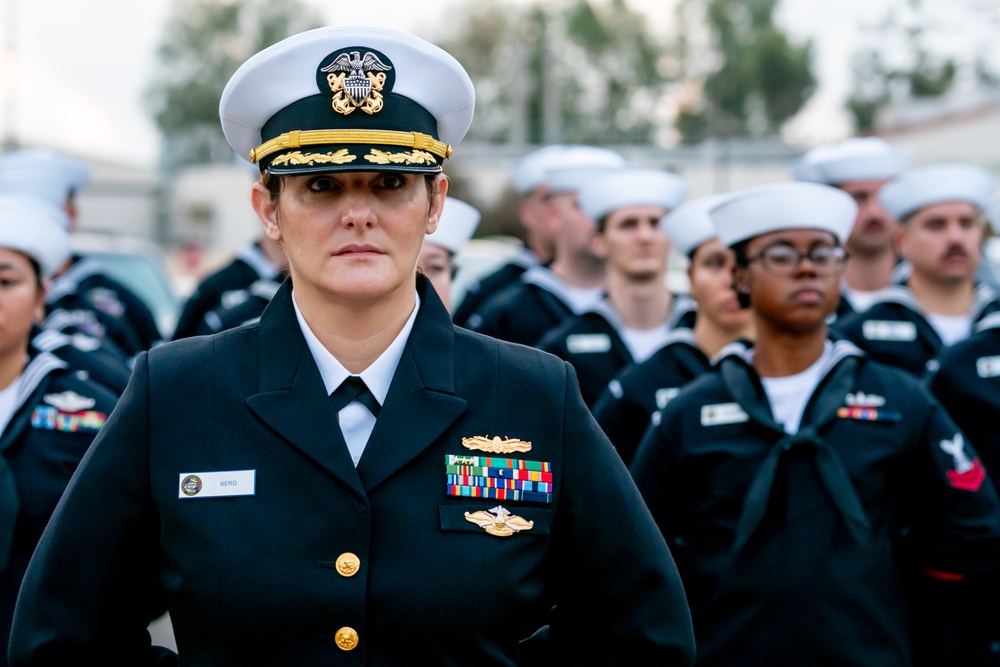 2024 US NMRTC Sigonella Dress Blue Inspection 23OCT2024
