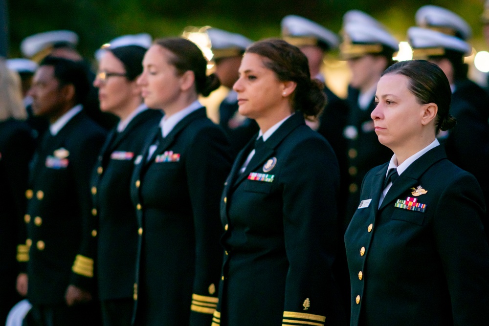 2024 US NMRTC Sigonella Dress Blue Inspection 23OCT2024