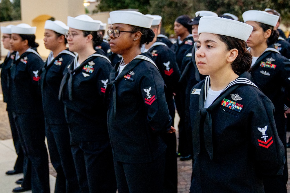 On  23OCT2024, US NMRTC Sigonella conducted its Command's annual Dress Blue Inspection.
