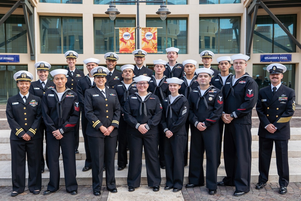 On  23OCT2024, US NMRTC Sigonella conducted its Command's annual Dress Blue Inspection.